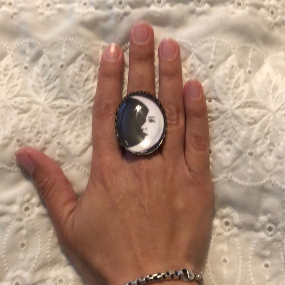 Moon Adjustable Ring - Picture 3 of 3